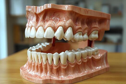 realistic-dental-model-for-educational-and-medical-purposes-in-dentistry-photo